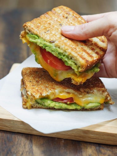 Take 5 Vegan Avocado Grilled Cheese