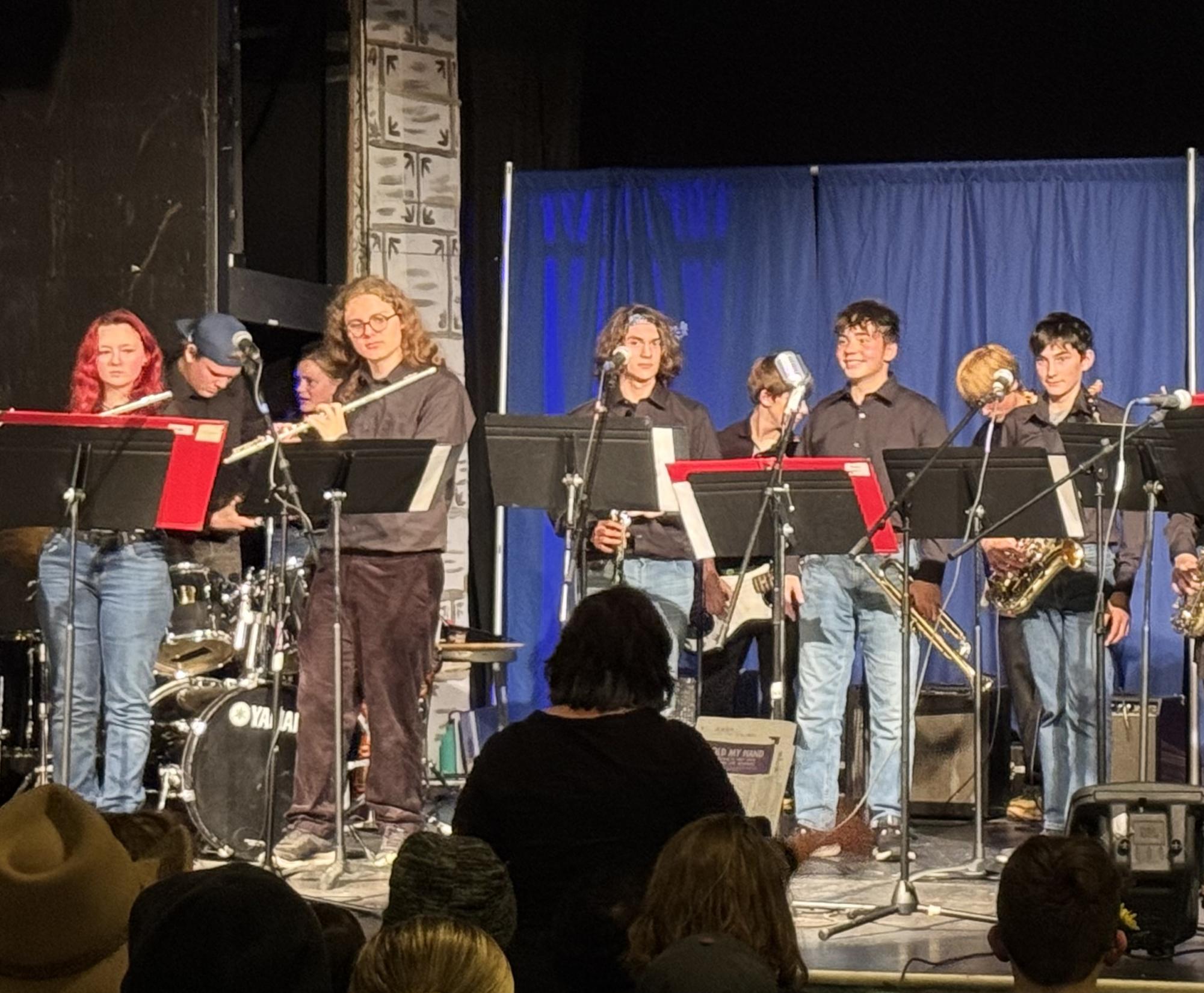 Band and Chorus Perform at Orleans Municipal Building