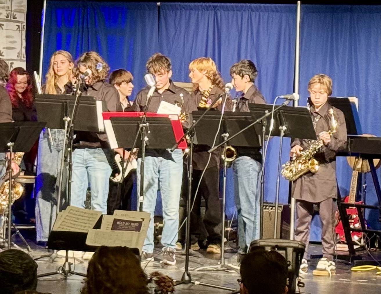 Band and Chorus Perform at Orleans Municipal Building