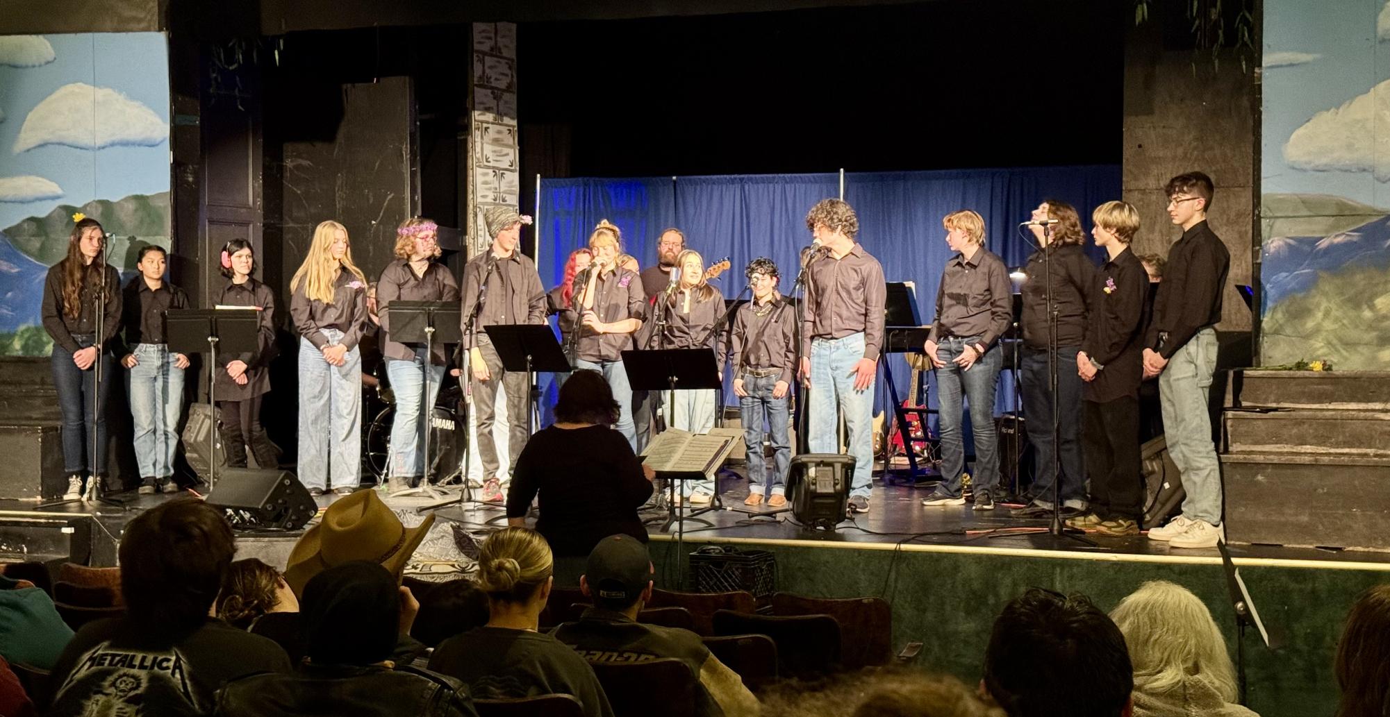 Band and Chorus Perform at Orleans Municipal Building