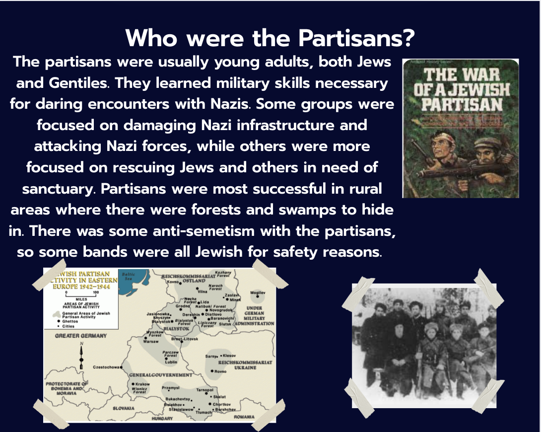 Remembering the Partisans of the Holocaust