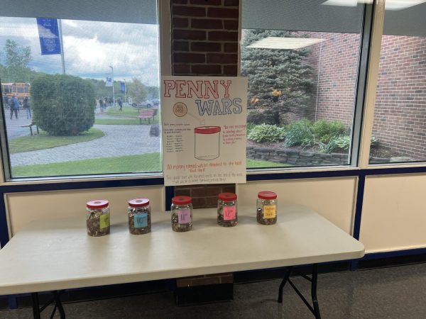 The Student Council Held a Penny Week and a Flag Football Day