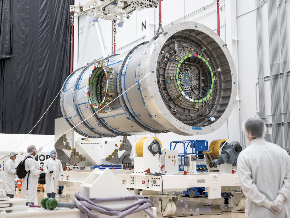 The NASA HALO Module has Began Construction