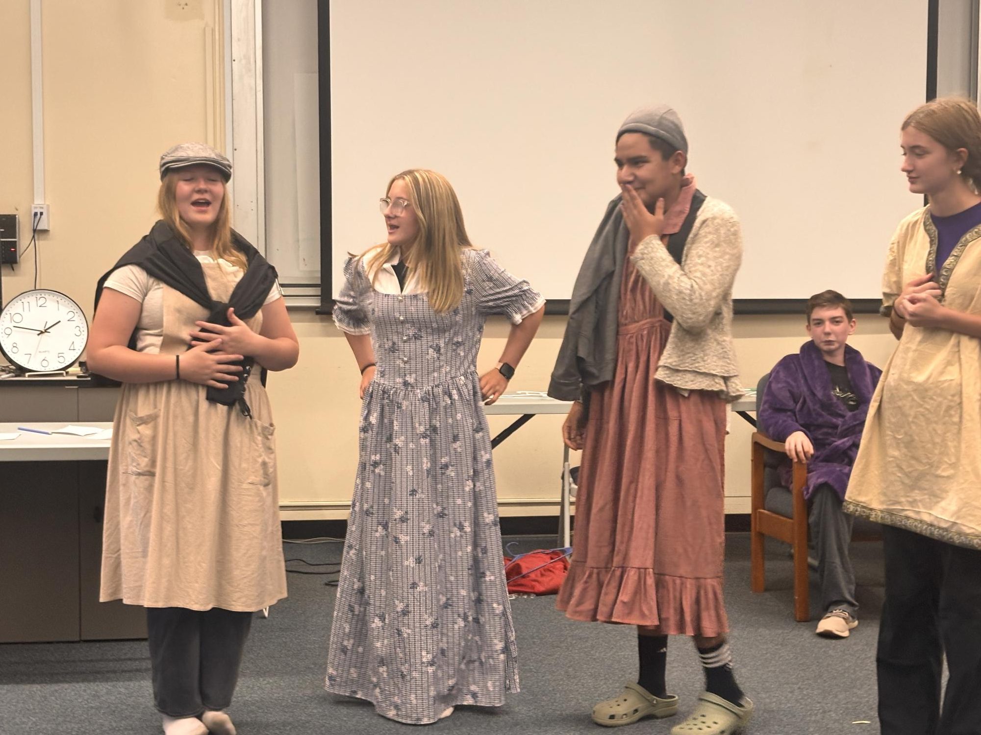 French Revolution Relived In Ninth Grade Play