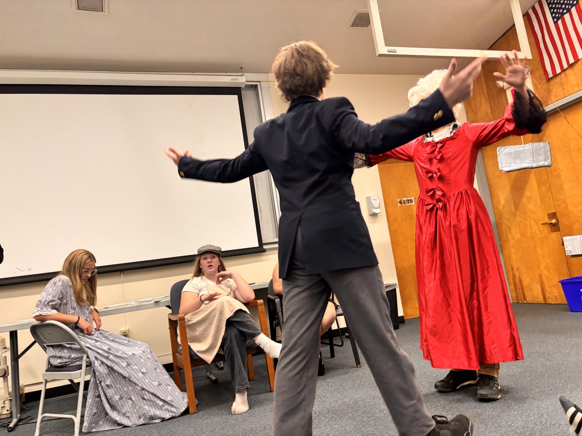 French Revolution Relived In Ninth Grade Play