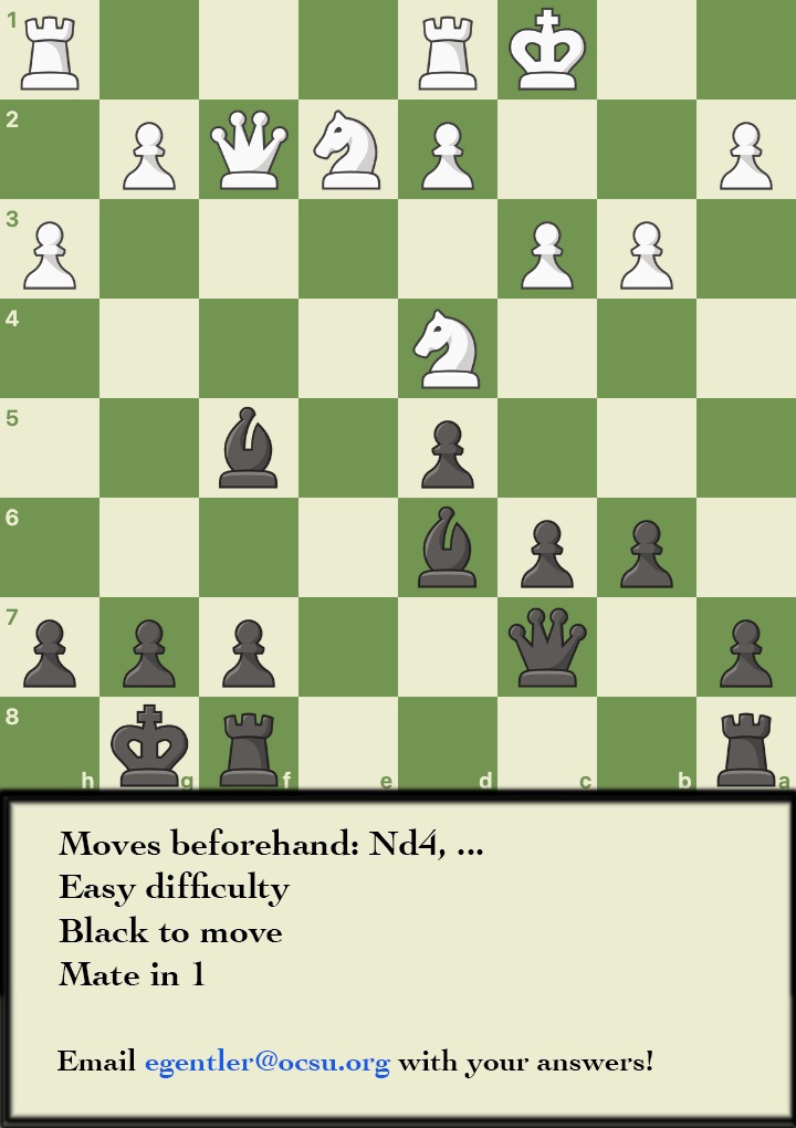 Elias's Weekly Chess Puzzle
